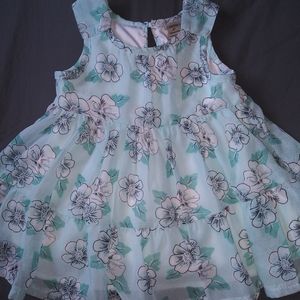 New girls Calvin Klein blue summer dress 4T